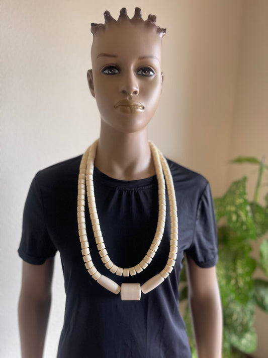 CORAL BEADS- IVORY